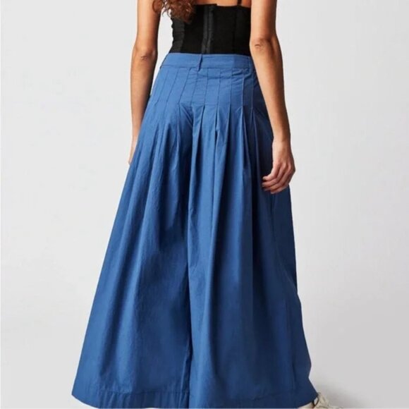 new FREE PEOPLE cassia pleated trouser pants 6 - Picture 4 of 4